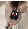 Borse per bambini 2019 La più recente borsa coreana con reticolo di diamanti Borsa con perle Mini principessa Regali di compleanno per ragazze di moda