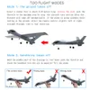 Avion RC Z51 avec caméra HD 2MP ou pas de caméra 20 Minutes Fligt Time Planeurs avec LED Main Lancer Wingspan Foam Plane