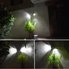 Super Bright 14 LED Водонепроницаемый PIR Датчик движения Солнцезащитный Света, Светодиодные солнечные фонари Садовая Лампа Безопасность Наружный уличный свет