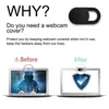 6 in 1 webcam cover for macbook air iphone ipad laptop phone camera covers web cam magnet slider privacy slider lents8520071