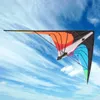 180x80cm Outdoor Fun Sports Dual Line Stunt Aquilone / Power Kites Buon volo con maniglie D-Shape Linee da 30 metri