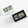 Mini-Digital-LCD-Umgebungsthermometer Hygrometer Luftfeuchtigkeitstemperaturmesser Kühlschranktemperaturtester Präziser Sensor LJJP119158255