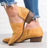 뜨거운 판매 - 여성 캐주얼 미끄러짐 offer canual dressy ankle boot에 opl slip out out slip