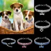 Fashion Rhinestone Pet Dog Cat Collar Crystal Puppy Chihuahua Collars Leash Necklace For Small Medium Dogs Diamond Jewelry Accessories