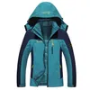 Invierno 2 pedazos de las mujeres de las chaquetas de deporte al aire libre Algodón Acolchado resistente al agua caliente Senderismo Estaciones de camping Mujer Marca chaqueta VB067 T190919