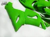 Personaliseer Motocycle-voogdingen Set voor Kawasaki Ninja ZX6R 636 05 06 ZX-6R 2005 ZX 6R 2006 Groene aftermarket ABS Fairing Kits