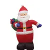 Giant Inflatable Santa Claus Outdoors Christmas Decorations for Home Yard Garden Decoration Merry Christmas Welcome Arches 2018263R