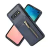 Étuis de téléphone à rabat en cuir pour Samsung A50 A90 S10 S9 Plus Note 9 10 Pro A7 A8Plus Housse de protection arrière