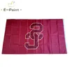 NCAA USC Trojans Drapeau 3 * 5ft (90cm * 150cm) Polyester drapeau Bannière décoration volant maison jardin drapeau Cadeaux de fête