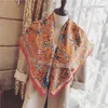 Szaliki okłady szale zakotwiczenie Koreański nowy motyw kostium ubrania etniczne lato wiosna lato 90 cm jedwabny jedwabny szalik szalik