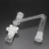 Glass Dropdown Adapter For Smoking Pipes 14mm Female to Female joint Reclaim Kit