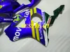 Injektionsfeoking Body Kit för Honda CBR900RR 954 02 03 CBR 900RR CBR900 RR 2002 2003 ABS Blue Green Fairings Bodywork + Gifts HC41