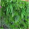 Environment artificial lawn artificial turf simulation plant wall lawn outdoor ivy fence bush plant walls for home garden wall decoration