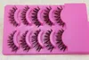 Messy False eyelashes Natural Eye Extentions Makeup for Eyes 5 Pairs with Packaging Box Hot