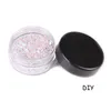 Récipients cosmétiques Pots d'échantillons avec couvercles noirs Récipients d'échantillons de maquillage en plastique BPA Pot Pots 3g 5g 10g 15g 20 Gram241B