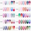 Elite99 6 Piecesslot Temperaturbyte Färg Gel Nagellackuppsättning allt för manikyr Soak Off UV Nails Gel Lack For Nail Art3570374