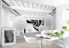 3d tapet 3d tredimensionell sfärisk rymd vortex modern känsla vardagsrum sovrum bakgrunds vägg dekoration tapeter