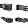 Freeshipping Portable Travel Regolabile DSLR Videocamera Slider Track 500mm Doppia distanza per SLR DV Videocamera Camcorder Dolly Stabilizzatore