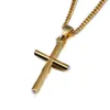 18k ouro prata mens cruz colar charme jesus pingente colares de alta qualidade moda hip hop jóias corrente aço inoxidável trend3617691