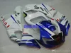 دراجة نارية هدية عدة لYAMAHA YZFR1 98 99 YZF R1 1998 1999 YZF1000 ABS الأعلى الأزرق الأبيض هدية يثبت + هدايا YA03