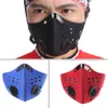 Vélo de route de montagne demi-masques faciaux Anti-poussière masque facial de cyclisme respirant charbon actif cyclisme masque de vélo de course