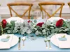 Idee per matrimoni Centrotavola Dollaro d'argento fresco Rametti di eucalipto Bouquet da sposa 2 m Ghirlanda di eucalipto falso artificiale Eucalipto di seta lungo
