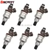 89-95 Toyota 4Runner Pickup 용 6Pcs / set 자동 연료 분사 장치 3VZE 3.0L V6 23250-65020 CSL2017