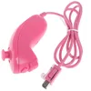 게임 컨트롤러 조이스틱 5 색 원격 핸들 컨트롤러 Nunchuk Nunchuck USB 포트 용 Wii NS1