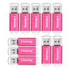 Lot 10pcs USB 2.0 Drives flash 8 Go Rectangle Mémoire de pouce Stick Rangement Pendrives Promotion Gifts Colorful Livraison gratuite pour ordinateur portable