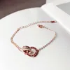 Bracelet numérique romain en acier titane Simple, bijoux de personnalité, bracelets porte-bonheur pour petites amies, pour femmes et filles, Link264h