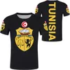 Tunisia t shirt diy anpassat namn nummer tun t-shirt nation flagga tunisie tn islam arabiska arabiska tunisiska tryck po 0 kläder280c