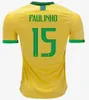 2019 camiseta de fútbol de Brasil casa local 2020 camiseta de fútbol de brasil COUTINHO VINICIUS camiseta de fútbol hombre mujer y niño kits Uniforme de fútbol