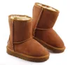 Brand Children Shoes Girls Boots Ankle Kids Children's Plush Warm Shoe