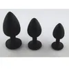 3pcs/lot Sexy Silicone Jeweled Anal Plug Set Adult Sex Toys For Women Man Gay,butt Plug Set,anal Trainer Butt Plugs Sex Products Y19052403