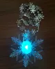 Lumière de décoration de vacances à led, flocon de neige sur colliers de perles pour les fêtes et célébrations de princesse d'hiver