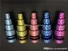 Kleurrijke Universele 6in1 Domeloze Titanium GR2-nagels 10mm 14mm 18mm gezamenlijke mannelijke vrouwelijke domeloze GR2-titaniumspijkers voor glazen waterpijp
