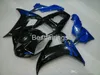 100 kit de carénage de moulage par injection de haute qualité pour yamaha r1 2002 2003 carénages bleu noir yzf r1 02 03 cr46
