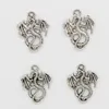 100 pcs/Lot ptérosaures dragon Tibet argent pendentifs à breloques bijoux bricolage pour collier Bracelet boucles d'oreilles Style rétro 21*16mm