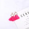 Wholesale-Brand New Boho tassel stud earrings Korean holiday personality exaggerated Bohemia earrings jewelry earring Model NE894