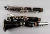 Buffet Crampon Blackwood Clarinet E13 Model BB Clarinets Bakelite 17 Keys Musikinstrument med munstycket Reeds4570337