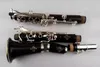 Buffet Crampon Blackwood Clarinet E13 Modèle BB Clarinettes Bakelite 17 Clées Instruments de musique avec porte-parole Reeds4748966