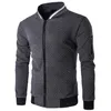 Mens Veste Homme Bomber Fit Argyle 지퍼 재킷 캐주얼 자켓 2019 가을 새로운 트렌드 화이트 패션 남성 자켓 옷