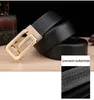 Designer Cintos de luxo para homens Big Buckle Belt New Fashion Mass Business Leather Belts Letter G Wholesale Frete grátis 269L