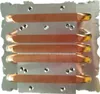Freeshipping Excellent Copper Aluminium HeatPipe Dual Radiator Cooling Heatsink för 200W / 300W COB LED eller DIY CPU Cooler / VGA-kort
