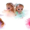 Titular boneca 12CM brinquedos macios Baby Dolls Toy Interativo chaveiro chaveiro para meninas Chaveiro Correias Celular