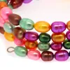 Hot style women's multi-layer pearl bracelet mixed color hand-made pearl bracelet with beads wrapped around the bracelet