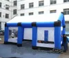 Pubblicità gonfiabile della tenda della fiera commerciale di lunghezza 8m Blow Up Camera della tenda foranea Struttura soffiata aria blu per il partito e l'evento all'aperto