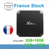 在庫フランスオリジナルX96ミニ2GB 16GB Amlogic S905W Android 9.0テレビボックス4K WiFiアラビアスマートテレビボックス