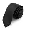 Black Clip On Tie Security Ties For Men Women Steward Matte Black Necktie Black Clothing Accessories 2020