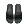 Hot Sale-pers BENASSI summer huaraches slippers black white loafers fash